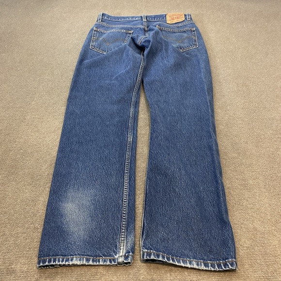 Levi's Other - Vintage Levis 505 Jeans Mens 33x34 Y2K Blue Medium Wash Straight Cotton Denim
